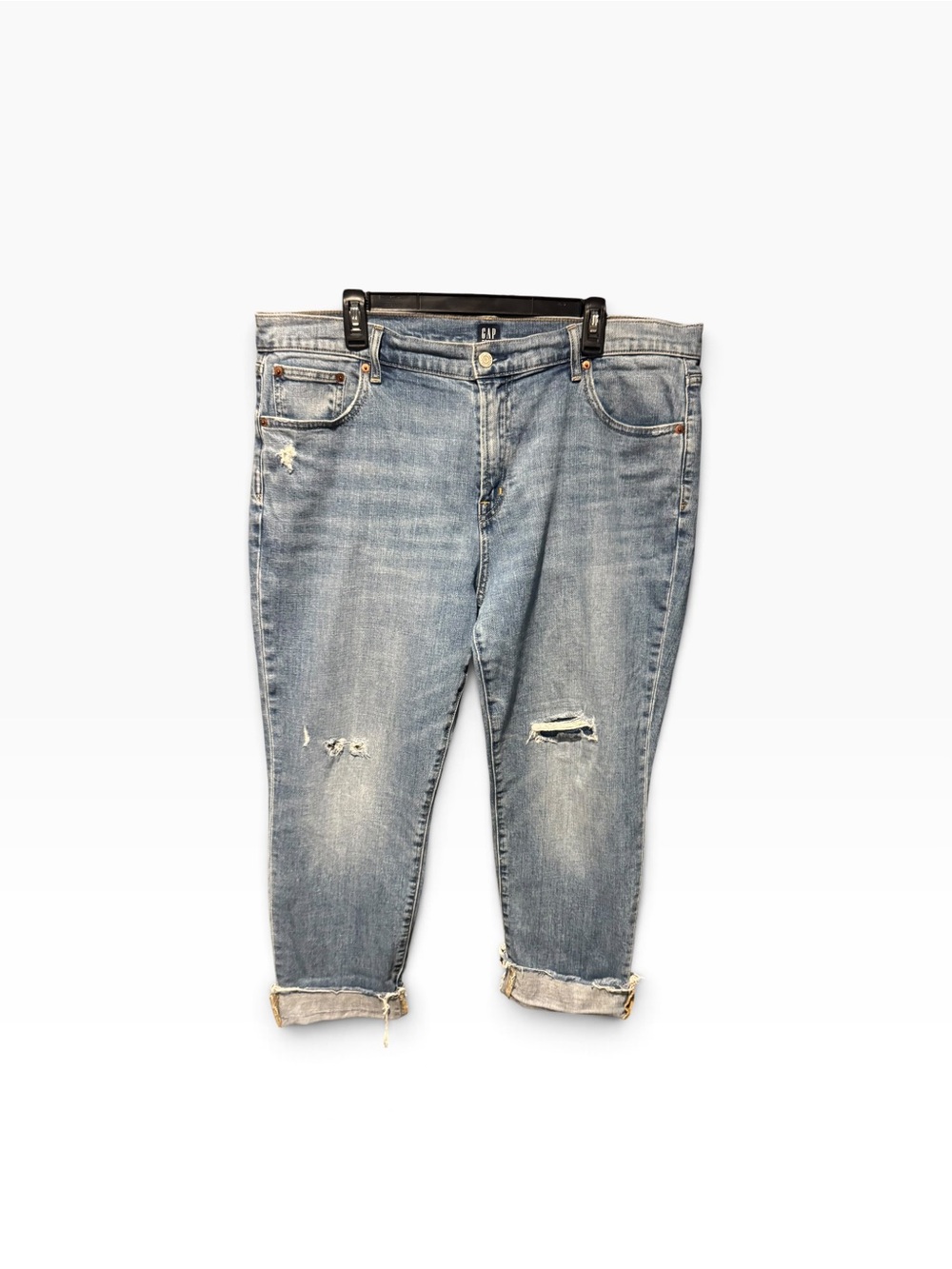 GAP Light Blue Distressed Jeans